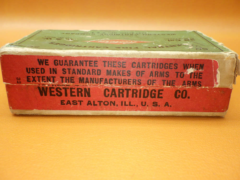 1920's Western Cartridge Co. .38Cal S&W Box w/8-Rnds & .32Auto/.32S&W-img-4