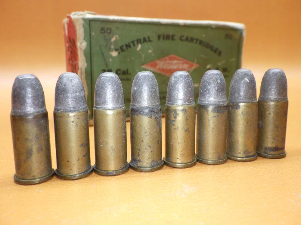 1920's Western Cartridge Co. .38Cal S&W Box w/8-Rnds & .32Auto/.32S&W-img-8