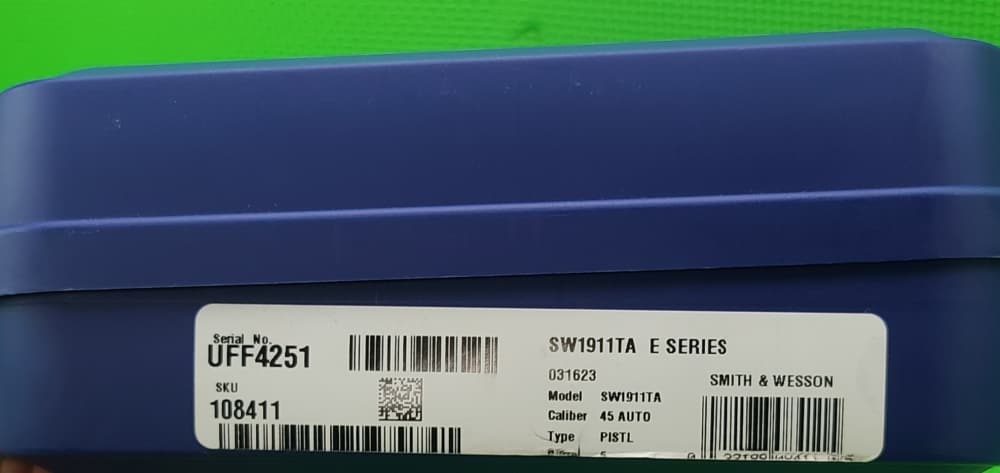 S&W SMITH & WESSON SW1911TA E-SERIES 45 ACP IN FACTORY BOX + ACCESSORY RAIL-img-4