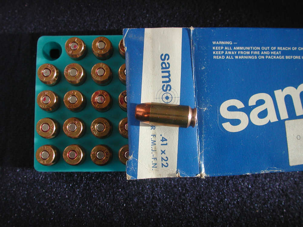 Original Box Sampson .41 Action Express AE A.E. 50 Rounds Full Power IMI-img-0