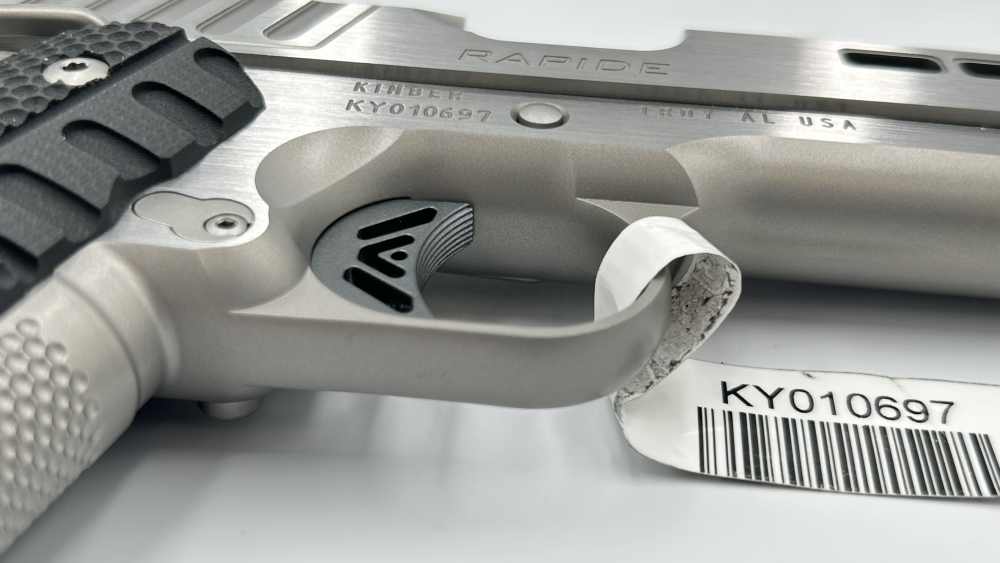 LNIB KIMBER RAPIDE (FROST) .45ACP SEMI AUTO 1911 STAINLESS ORIGINAL BOX/BAG-img-9