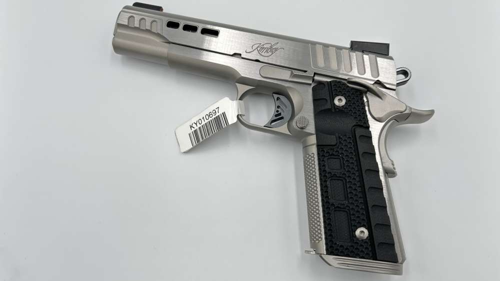 LNIB KIMBER RAPIDE (FROST) .45ACP SEMI AUTO 1911 STAINLESS ORIGINAL BOX/BAG-img-2