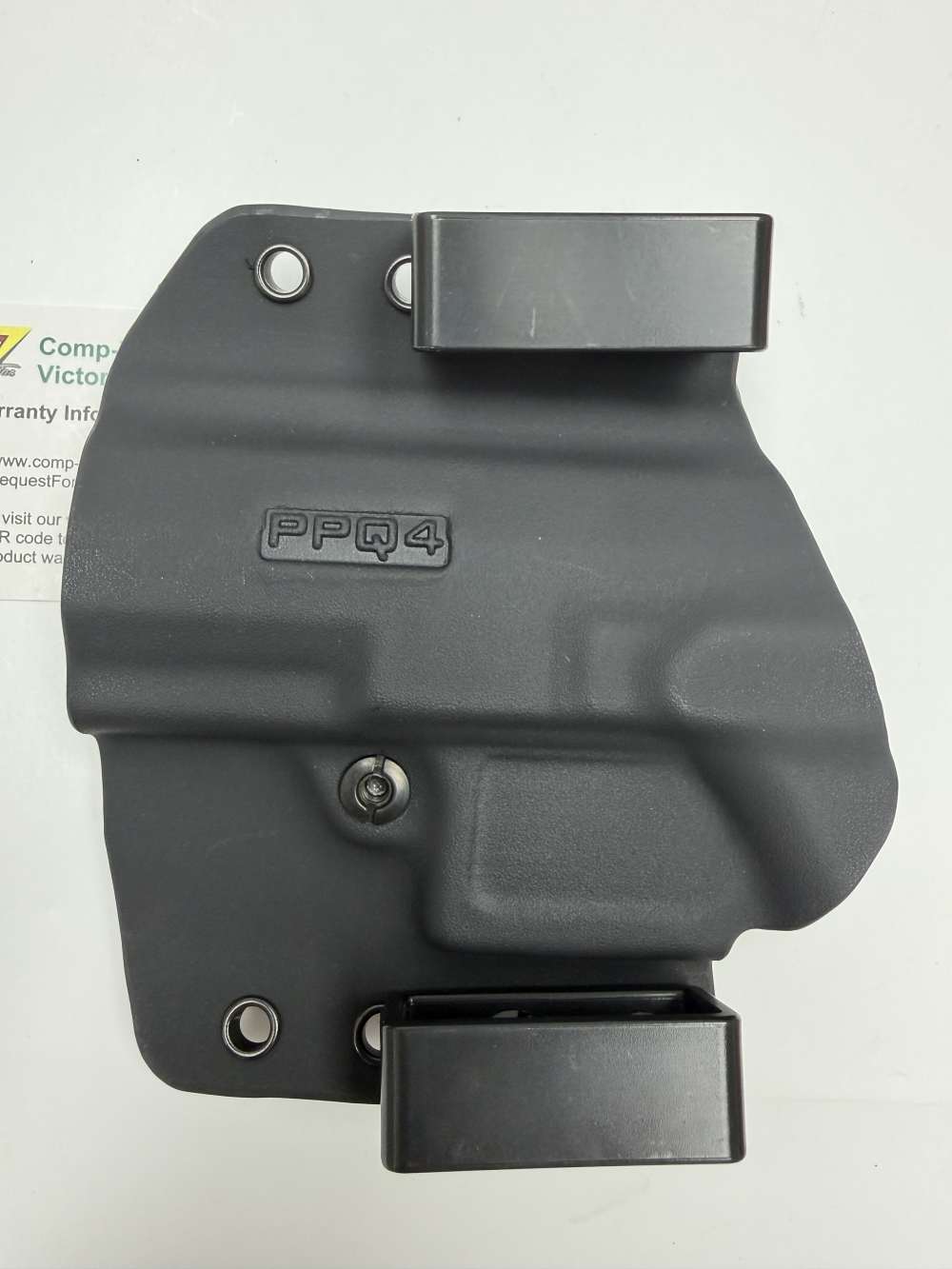 WALTHER PPQ HOLSTER, 4'' RIGHT HAND, OWB, MADE BY COMP-TAC USA,-img-2