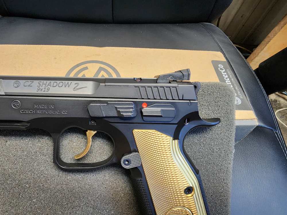 NEW! CZ-USA TALO LIMITED EDITION CZ 75 SHADOW 2 GOLD DIGGER 9MM 4.8" 1/1300-img-9
