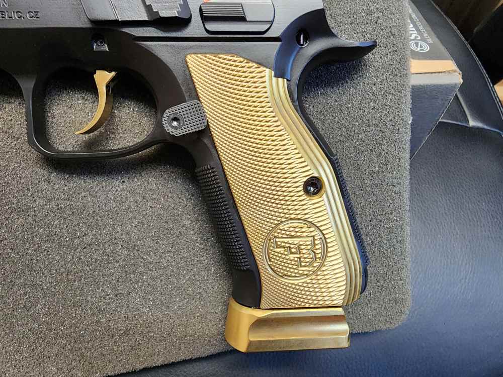 NEW! CZ-USA TALO LIMITED EDITION CZ 75 SHADOW 2 GOLD DIGGER 9MM 4.8" 1/1300-img-8