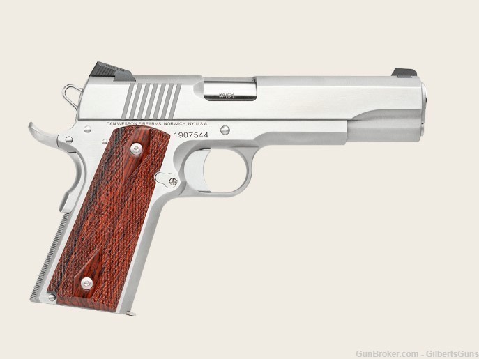 Dan Wesson Razorback Stainless 10mm Pistol With 5" Barrel & 2 Mags 01889-img-0