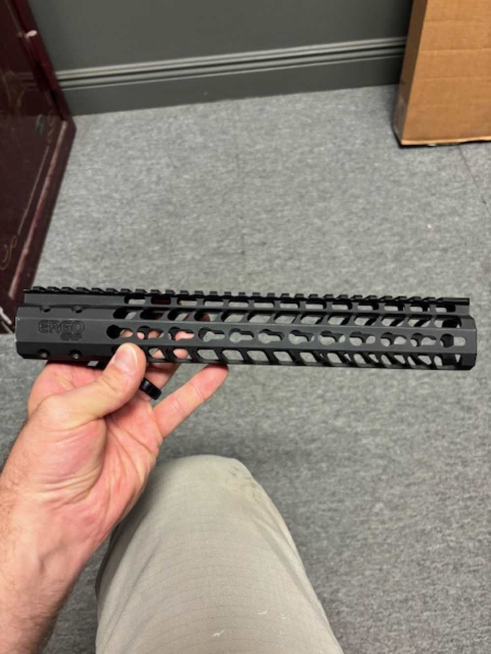 ERGO SUPERLITE FREE FLOAT HAND GUARD 12.2 INCH KEYMOD-img-0