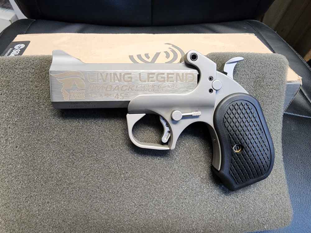 PICS! NEW BOND ARMS DERRINGER PRESIDENT TRUMP LEGEND 45 COLT 410 4.25" DT47-img-7