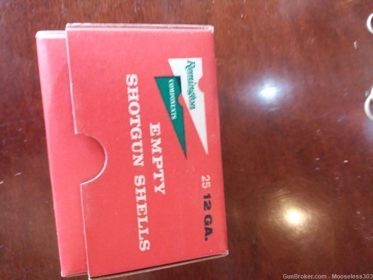 Red Remington Peters 12 Gauge 2.75" Hulls NIB AND Original Box  25 Count-img-4