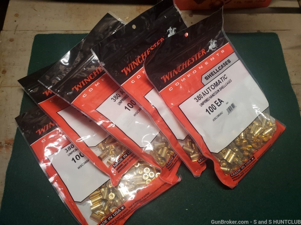 380 Automatic ACP Auto Reloading Brass 500 Kimber Micro Sig Sauer P238 P365-img-6