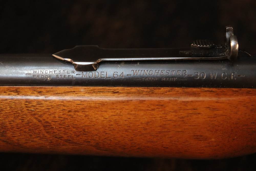 1942 Winchester Model 64 Carbine .30 WCF Lever Action Rifle-img-8