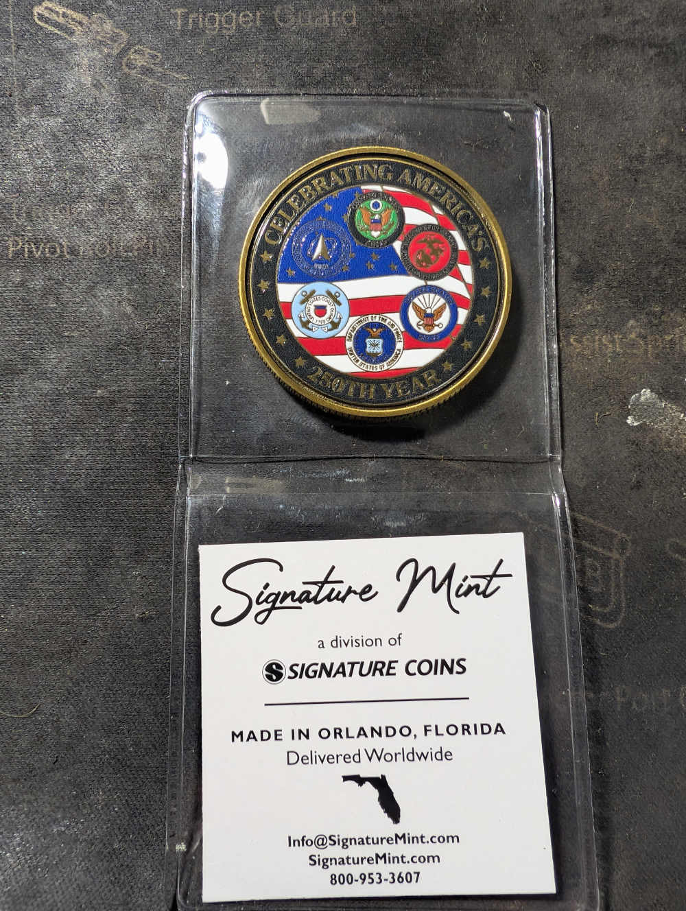 America 250th Commemorative Coin -img-0
