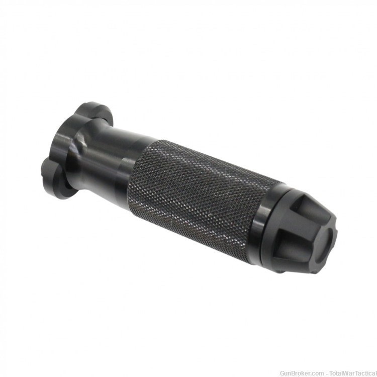 4" Keymod Key Mod Handguard Rail Aluminum Vertical Foregrip Grip Handstop-img-1