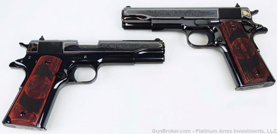 2 Sequential SN COLT 1911 200TH ANNIVERSARY TEXAS RANGERS 1 OF 500 RARE NIB-img-8