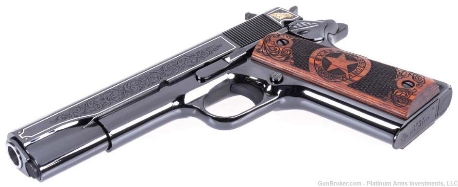 2 Sequential SN COLT 1911 200TH ANNIVERSARY TEXAS RANGERS 1 OF 500 RARE NIB-img-1