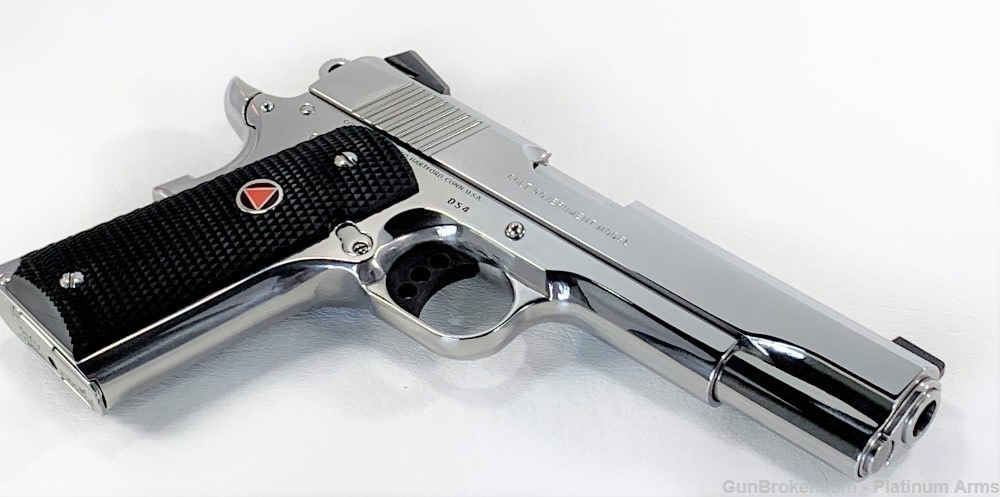 Ultra Rare Colt Delta Elite 10mm Custom Mirror Bright Polished Finish OG -img-5