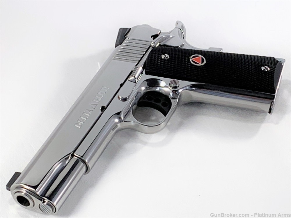 Ultra Rare Colt Delta Elite 10mm Custom Mirror Bright Polished Finish OG -img-11