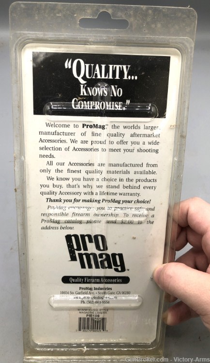 Pro Mag M1A / M14 USGI Magazine Loader - Black Polymer-img-2