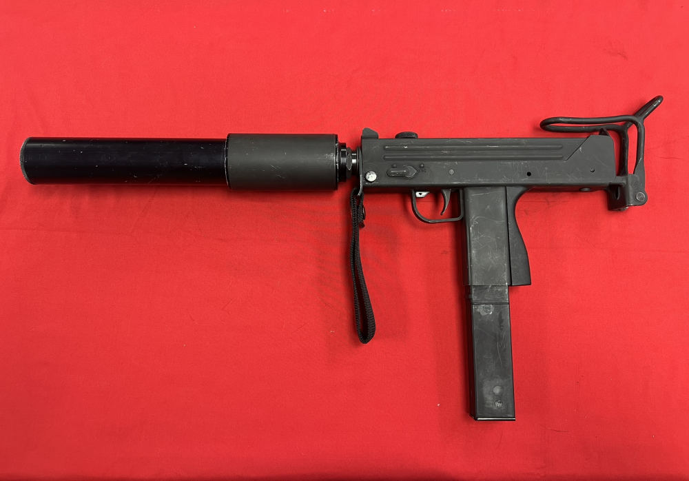 SWD M11 transferable sub-machine gun & suppressor 2 stamp gun-img-3