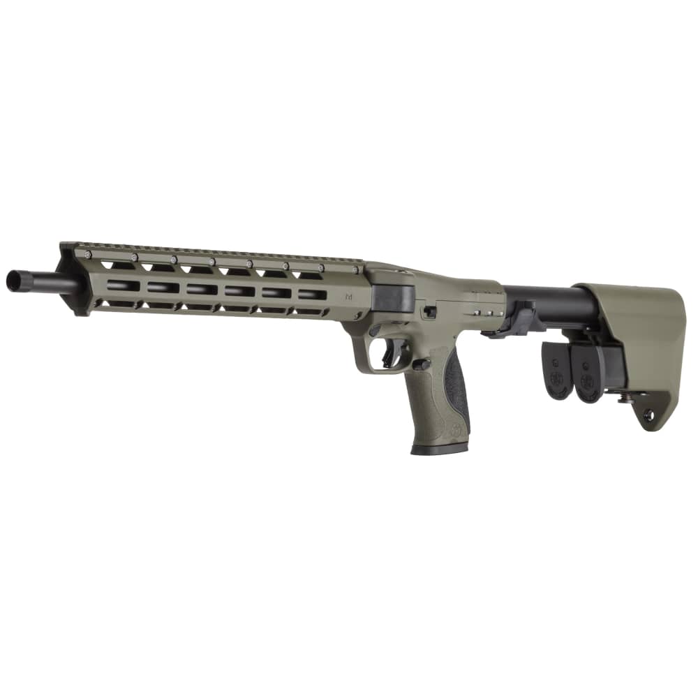Smith & Wesson 14583 M&P FPC Folding 10mm 16.25" TB M-LOK OD Green Stock-img-0
