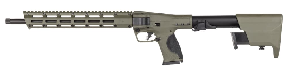 Smith & Wesson 14583 M&P FPC Folding 10mm 16.25" TB M-LOK OD Green Stock-img-1