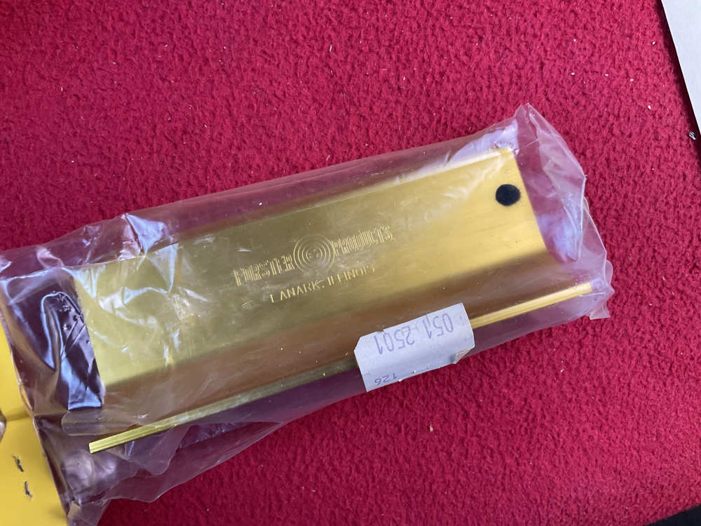 Vintage forster reloading ammunition case trimmer + extra BASE NEW box ammo-img-3