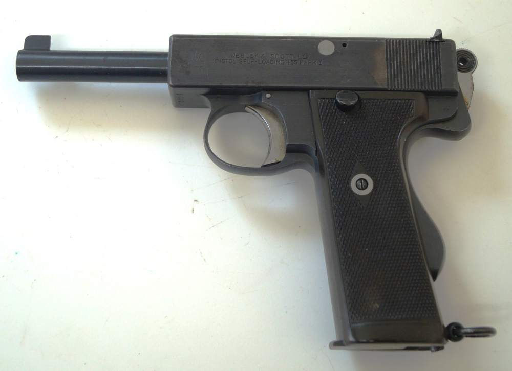 WEBLEY MI1 COMMERCIAL SELF LOADING PISTOL-img-0