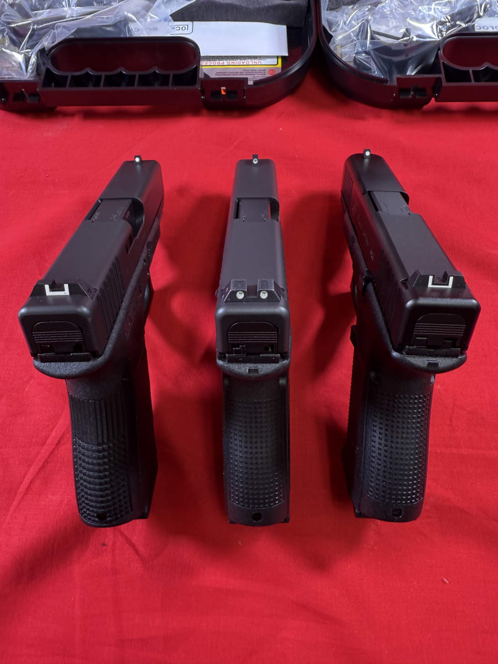 Lot of 3 Discontinued Glock 19 G3 G4 G5 All New In Box! 9MM - -img-4