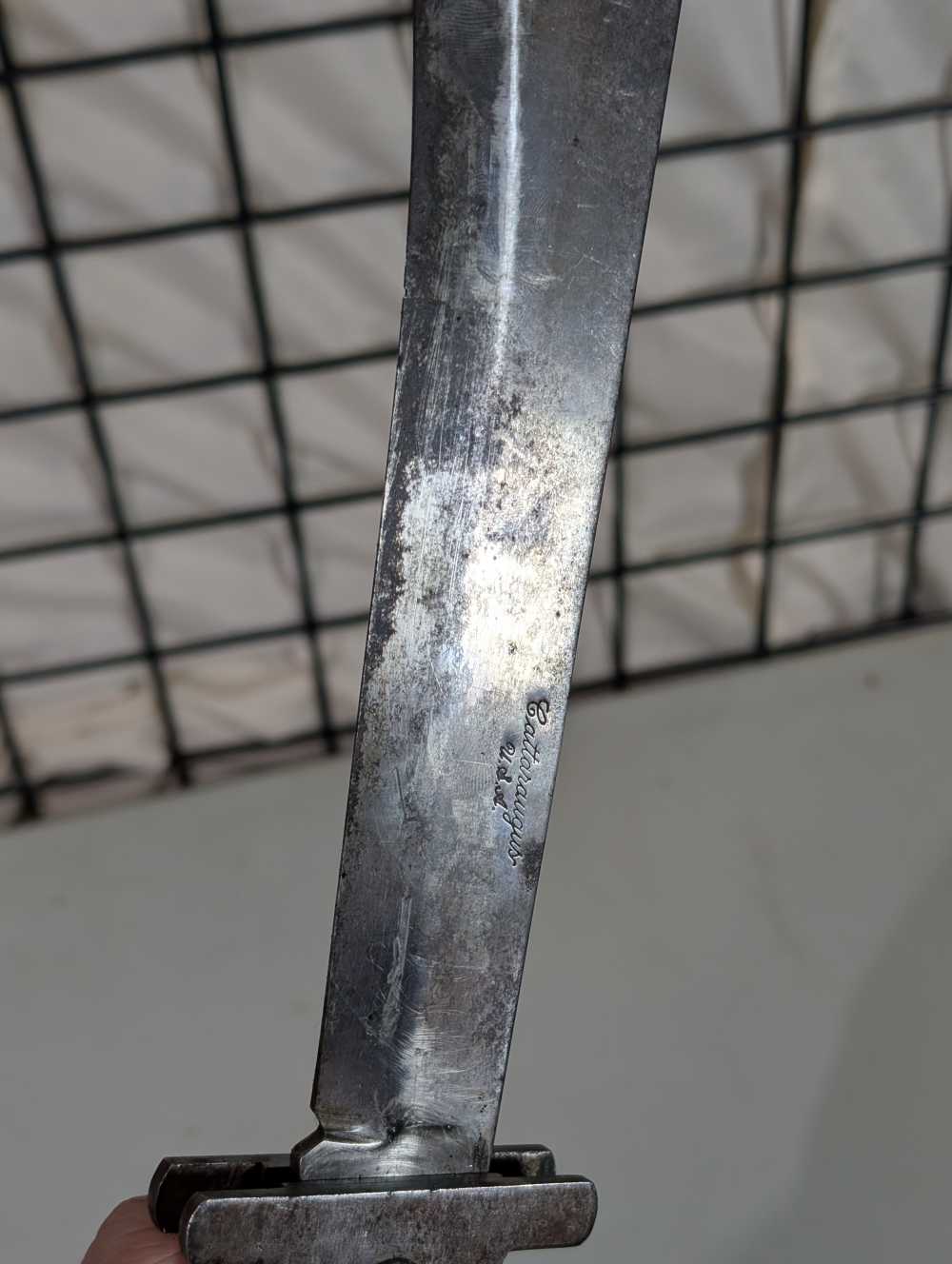 WWII USAAF Cattaraugus folding machete-img-10