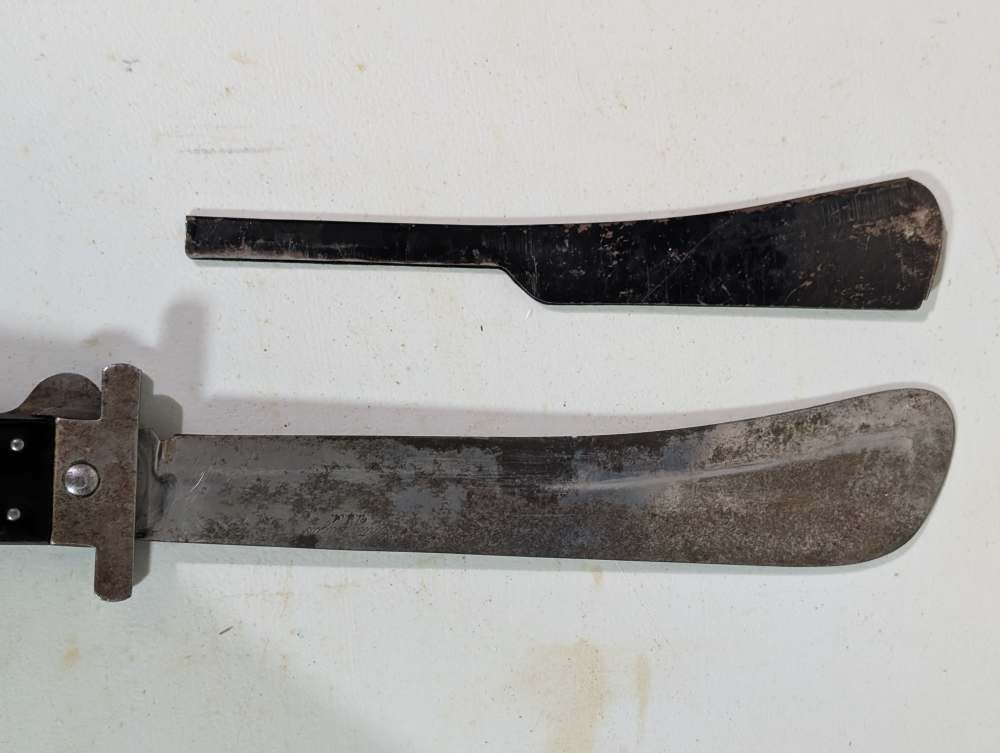 WWII USAAF Cattaraugus folding machete-img-8