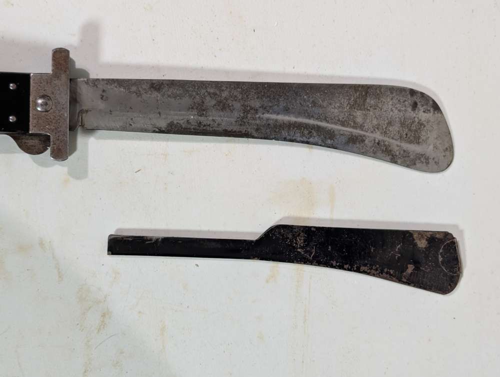 WWII USAAF Cattaraugus folding machete-img-7
