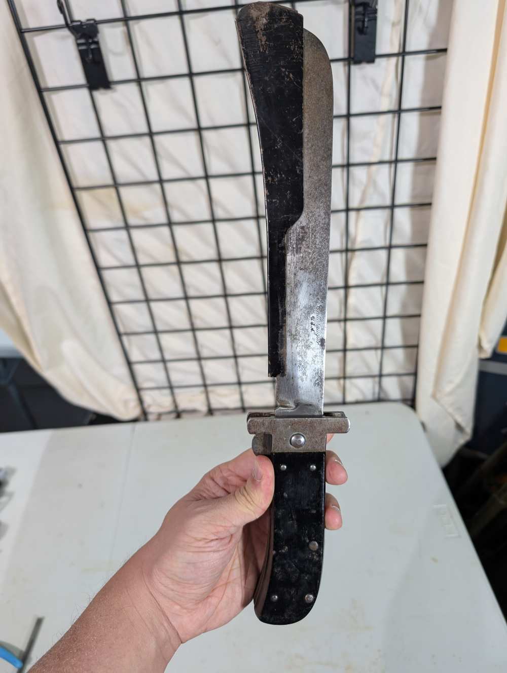 WWII USAAF Cattaraugus folding machete-img-1