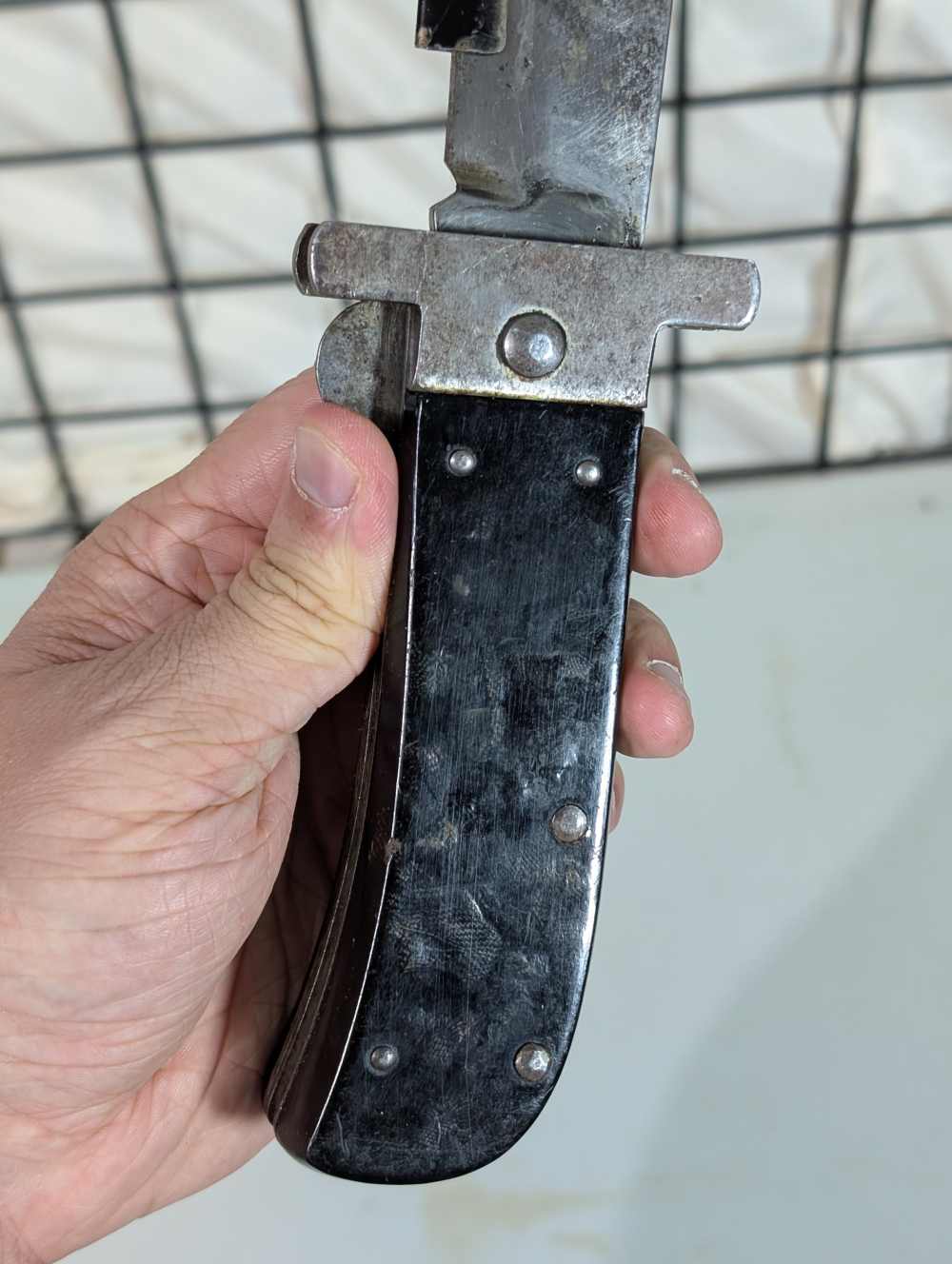 WWII USAAF Cattaraugus folding machete-img-2