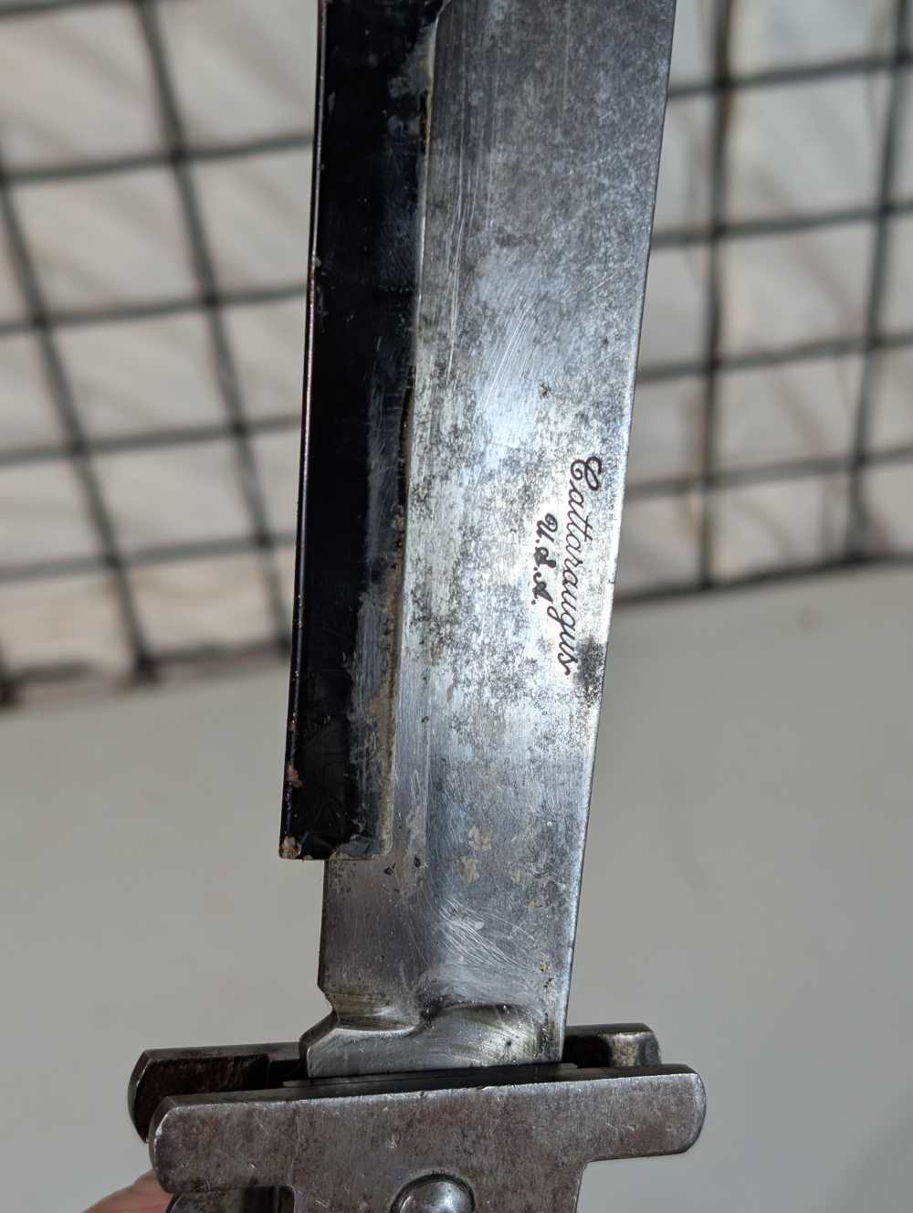 WWII USAAF Cattaraugus folding machete-img-3