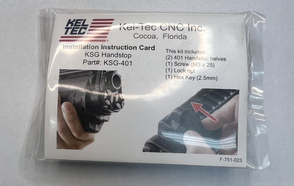 Kel-Tec KSG-401 ksg hand stop black NEW-img-1