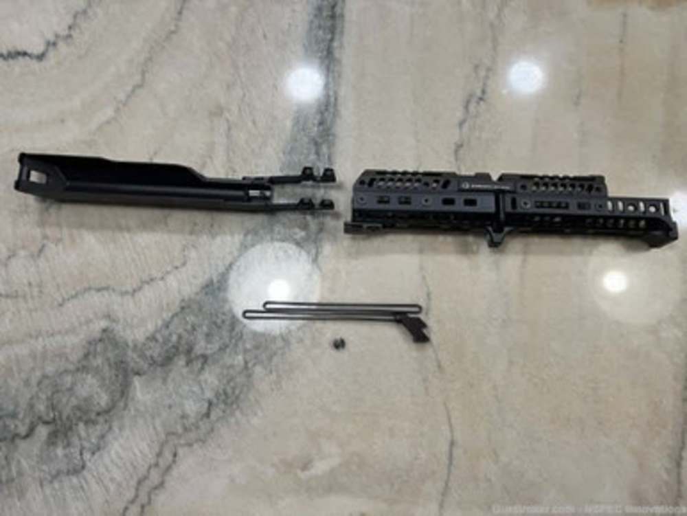 T-33 Dust Cover & T-4 MLOK Handguard Rail Set | Black-img-3