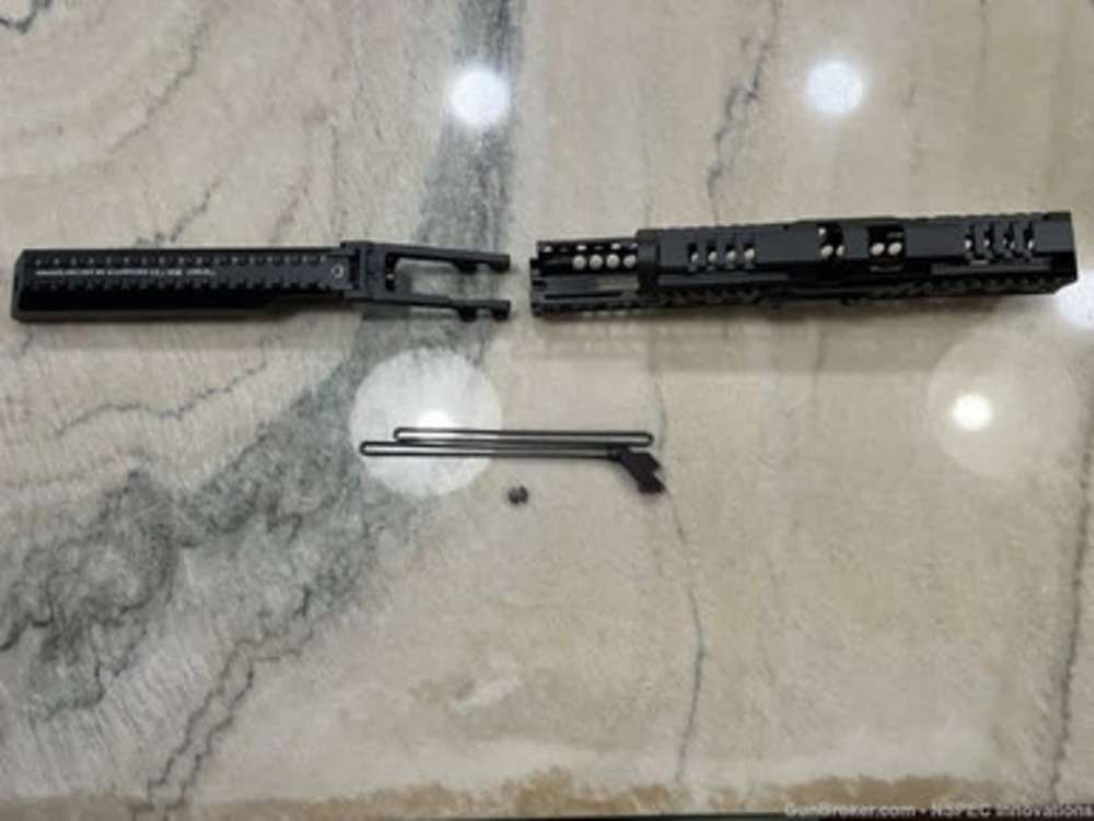 T-33 Dust Cover & T-4 MLOK Handguard Rail Set | Black-img-2