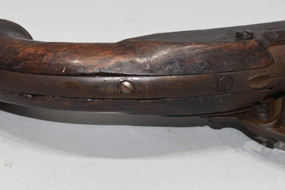 Antique Well Worn Simeon North US Model 1819 Flintlock Pistol READ-img-12