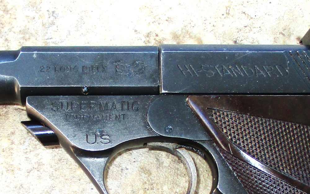 Hi Standard Supermatic Tournament Stamped "US" NUMBERS MATCH! 1958 or 1959-img-15
