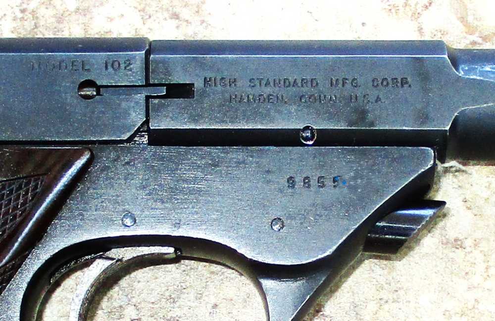 Hi Standard Supermatic Tournament Stamped "US" NUMBERS MATCH! 1958 or 1959-img-14
