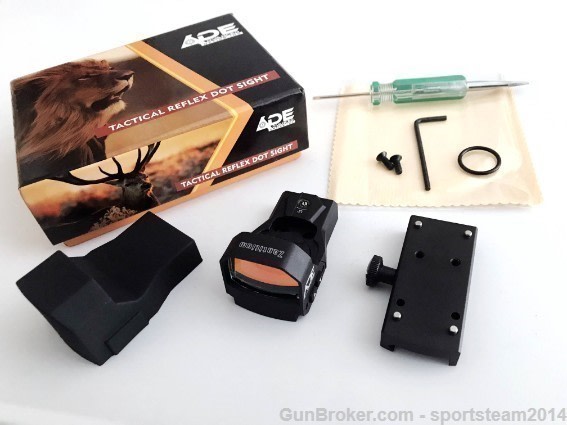 RD3-015 Compact Red Dot Reflex Sight Pistol handgun 4 MOA-img-0