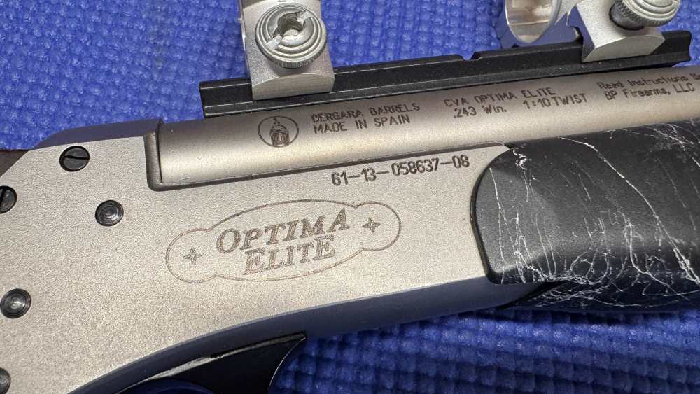 CVA Optima Elite .243 win/.50 caliber barrel combo PACKAGE-img-5