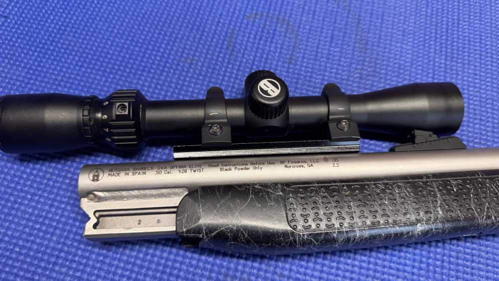 CVA Optima Elite .243 win/.50 caliber barrel combo PACKAGE-img-17