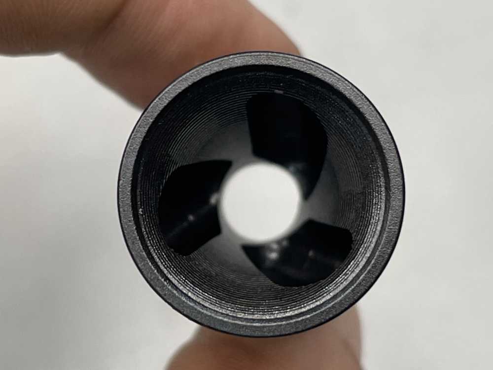 PWS Triad closed tine flash hider 1/2x28 5.56 AR 15 .223 -img-4