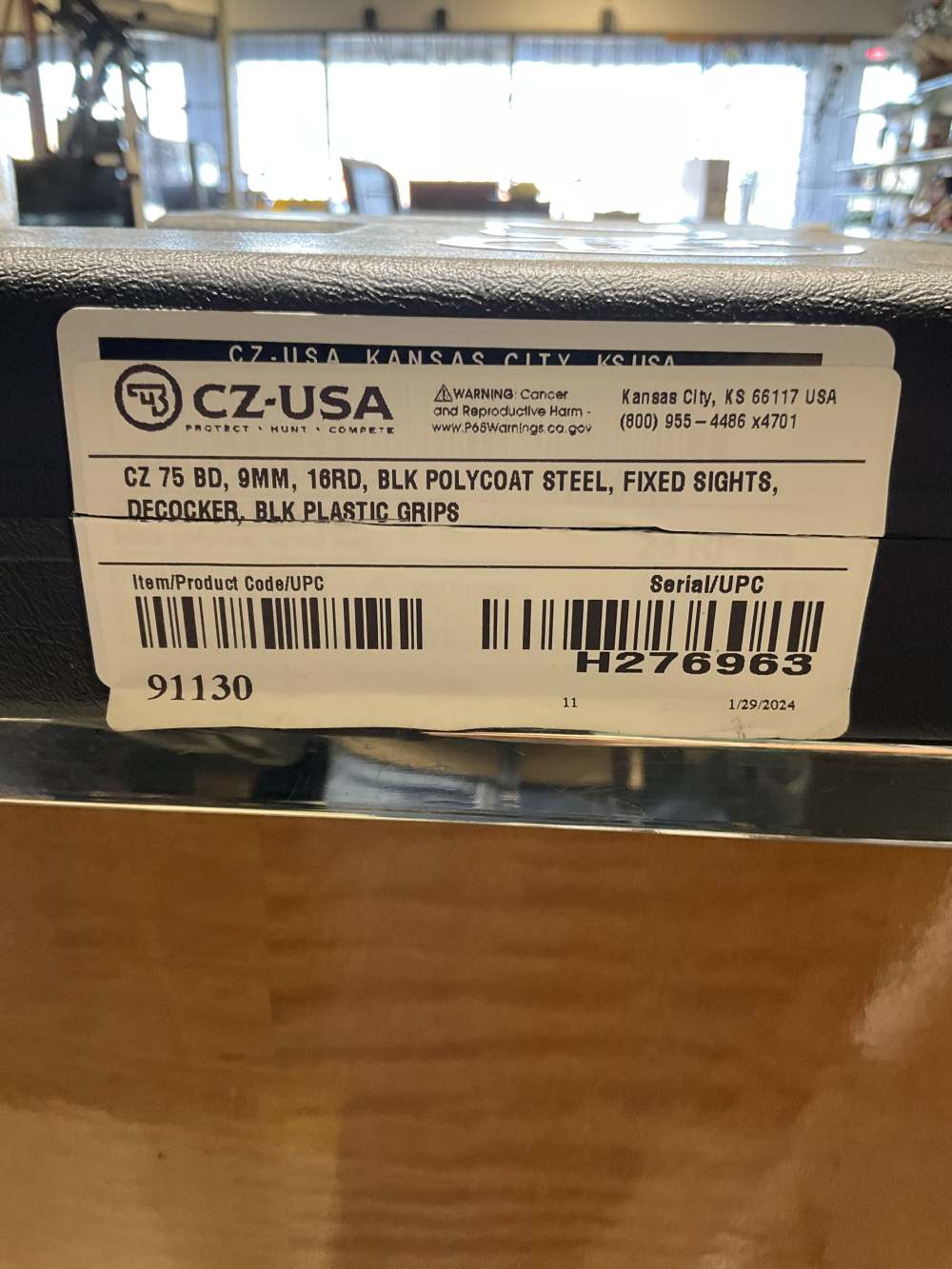 CZ 75BD, 9mm , 2mags (16 rnd) , BLK Steel-img-9
