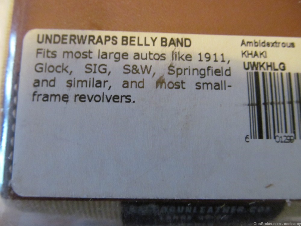 Galco Underwraps Belly Band Holster-img-1