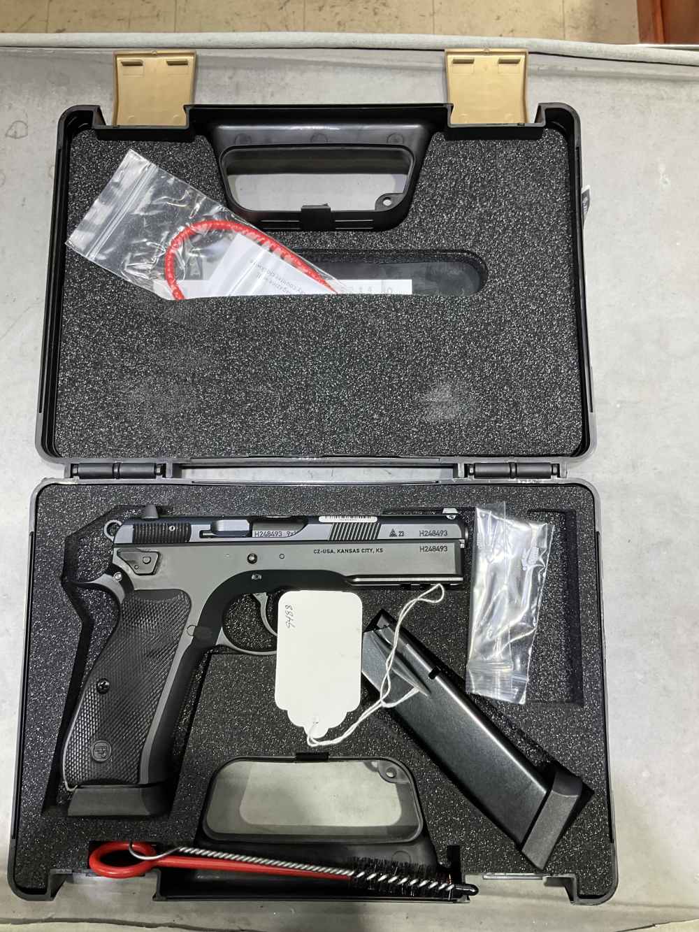 CZ 75 SP-01 Tactical, 9mm, 19 rnd (2 mags) , BLK Polyco-img-8