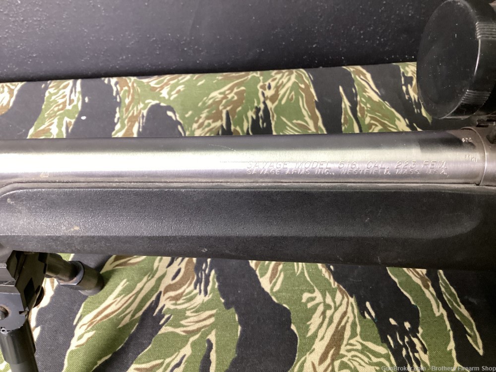 SAVAGE 516 223 STAINLESS BLACK Bolt Action-img-10