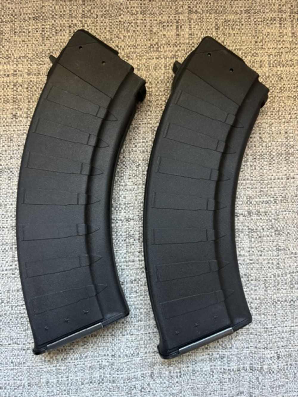 2 Bulgarian Bullet Mag, 7.62x39 three star molded, 30rd AK magazine ARSENAL-img-0