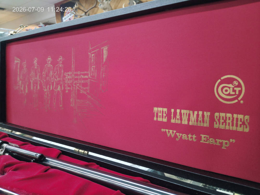 Colt Single Action Army Lawman Series Wyatt Earp Commemorative-img-4